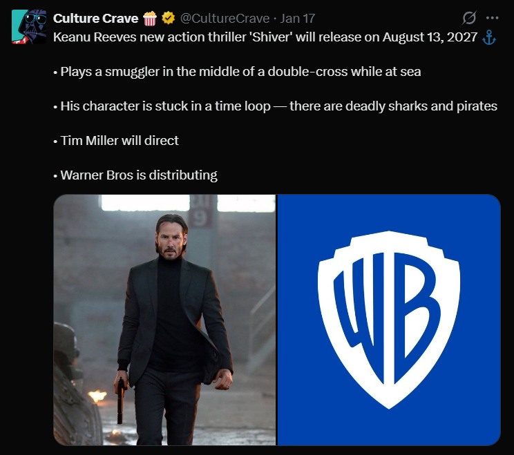 Keanu Reeves’ New Action Thriller Explained